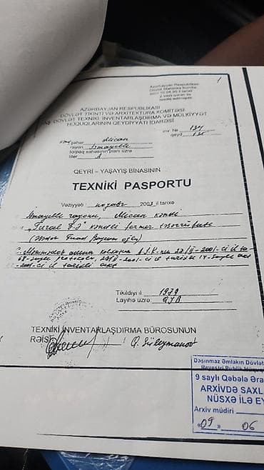 asan əmlak: Ferma təsərrüfatı üçün daş konstruksiyalı iri təsərrüfat binaları və — 6