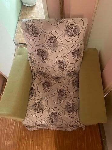 parca kesen: İşlənmiş, Kreslo, Parça, Kredit yoxdur, Çatdırılma yoxdur — 5