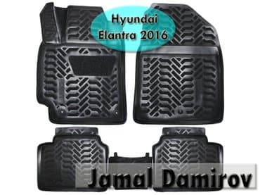 Hyundai elantra 2016 üçün poliuretan ayaqaltılar. полиуретановые