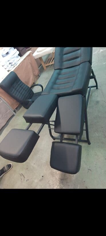 Yeni, Kosmetoloji kuşetka, Qatlanan, rəng - Qara