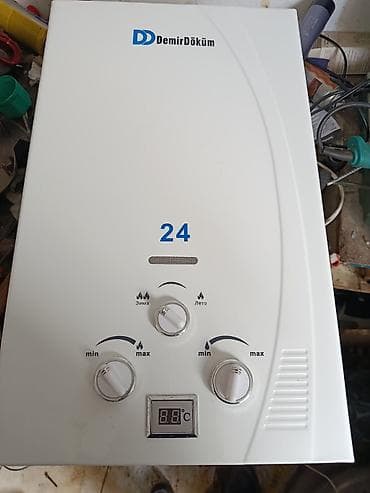 avto manitorlar: DemirDöküm 24 qazla işləyən su qızdırıcısı (geyzər) - Güc: 24 — 1