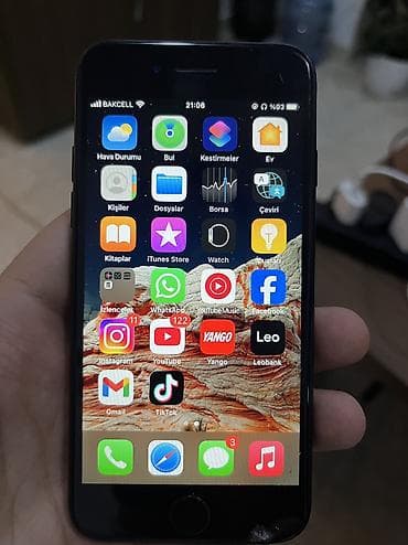 IPhone 7, 32 GB, Qara, Barmaq izi — 1