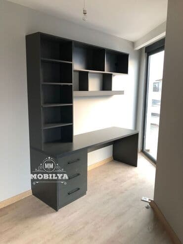 yazı masası qız ucun: 🔺️Sifarişlə istənilən rəng,dizayn,və ölçüdə hazırlanır — 5