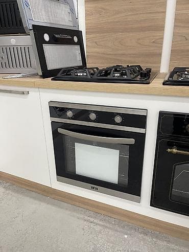 Duxovkalar: Duxovka Elektrik, rəng - Qara, Quraşdırılan — 2