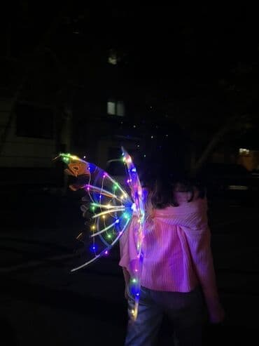 светящийся spinner (спиннер): LED işıqlı pəri qanadları - Rəngli LED işıqlandırma: çoxrəngli — 2