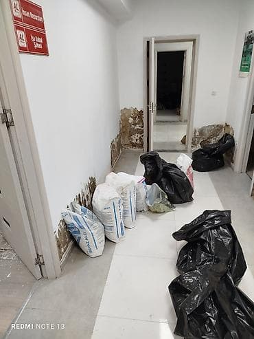 Bütün növ söküntü işləri görürük Yolların kenarına işıqların çəkilməsi