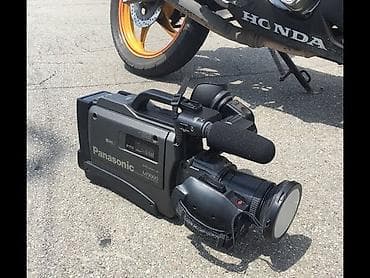 Videokameralar: Panasonic M9000 VHS omba-kamera - Format: VHS-C/S-VHS-C kasetlərlə — 1