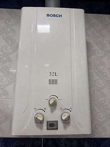 ev qizdiran: Bosch 32L qaz su qızdırıcısı satılır. Çox az istifadə olunub, yaxşı və — 1