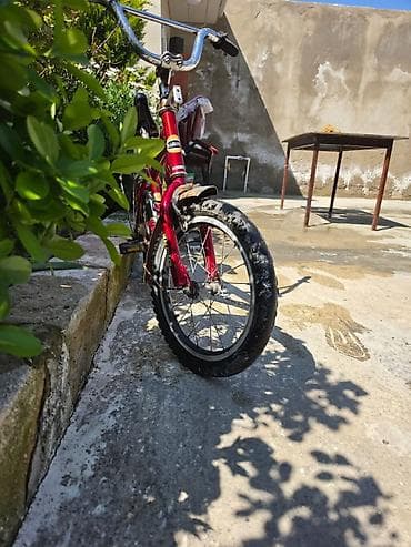 velosiped rambo 24: Uşaq velosipedi – 16" təkərli, şəhər və həyət sürüşləri üçün - Rəng — 2