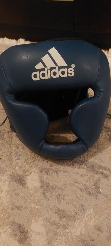 Maskalar, eynəklər: Adidas boks başlığı – mavi rəng - Brend: Adidas - Növ: Boks/MMA üçün — 1