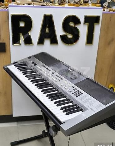 Sintezator "Yamaha psr E - 443" 5 Oktava həcmində 61 klaviatura Malik — 1