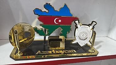 bayraq: Masaüstü dəst – “Azərbaycan / DİN” tematikası - Kompozisiya: Parlaq — 2