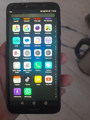 samsug a 10: Honor 7A, 16 GB, rəng - Göy, İki sim kartlı — 4