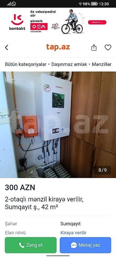 Kirayə mənzillər: Bəy Otağ yoldaşı axdarılır — 8