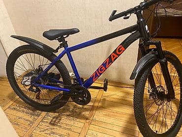 Uşaq velosipedləri: ZigZag dağ velosipedi - Rəng: mavi/qara, çərçivədə “ZIGZAG” loqosu - — 3