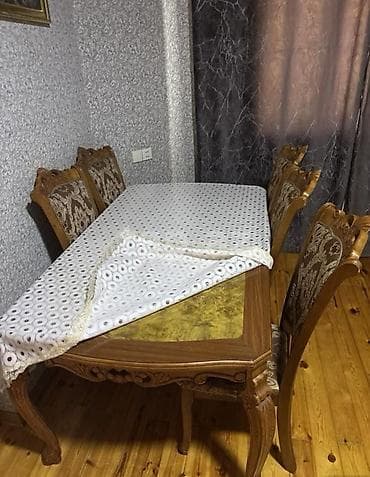 Masa dəsti satılır 250₼. 5 oturcağı var.Ünvan Saray. 77i9. Fatimə99 lalafo.az -da Masa dəsti satılır 250₼. 5 oturcağı var.Ünvan Saray. 77i9. Fatimə99