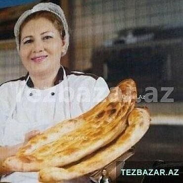Aşpaz tələb olunur, Çörəkçi, İstənilən yaş, 1-2 illik təcrübə