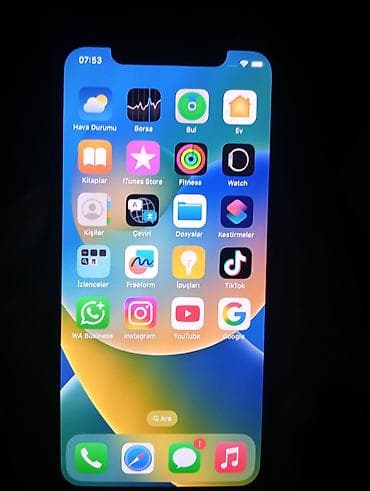 iphone 10 qiyməti: IPhone X, Qara, Face ID — 1