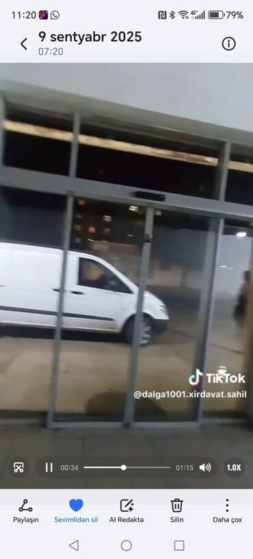 İcarəyə uyğun geniş kommersiya məkanı - Böyük vitrinli şüşə önlük və