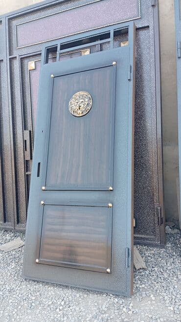 Darvazalar və aksesuarlar: Dəmir Həyət darvazası, Yana açılan, Mexaniki, rəng - Mavi — 14