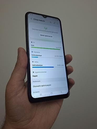 4bg ram: Samsung Galaxy A23, 128 GB, rəng - Qara, İki sim kartlı — 3