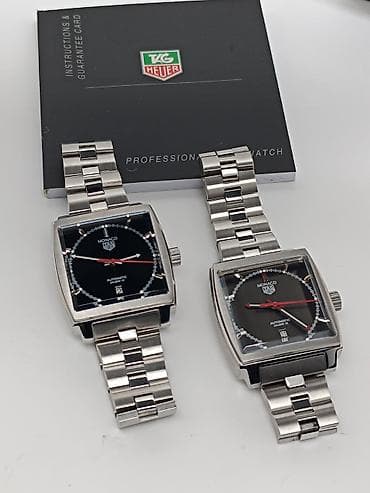 Смарт браслеты: Новый, Наручные часы, Tag Heuer, цвет - Черный — 1