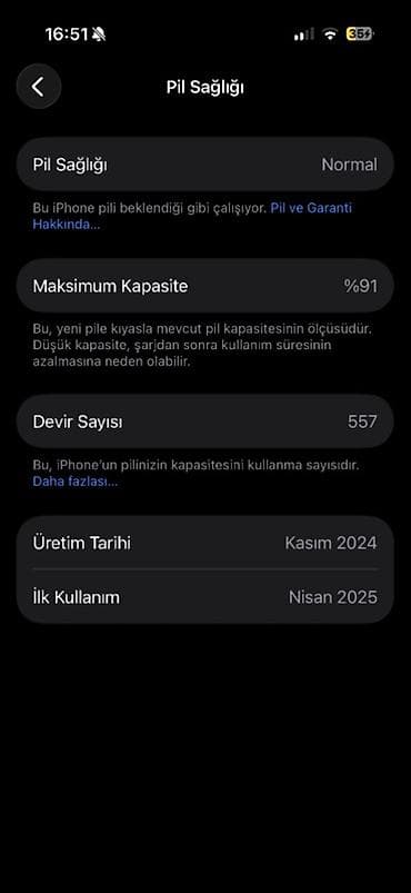 corn 20: IPhone 16 Pro, 256 GB, Qara — 9