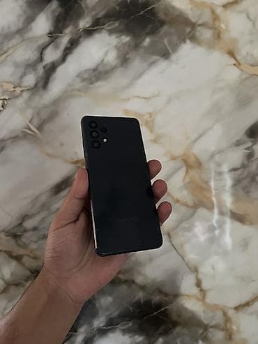 apple ipad mini 5: Samsung Galaxy A32, 128 GB, rəng - Qara, Barmaq izi, Face ID — 7