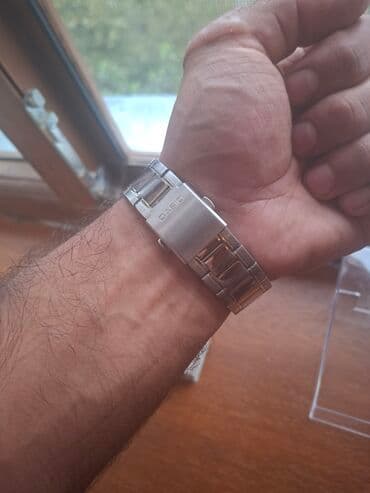 xarı bülbül boyunbağı: Qol saatı, Casio, rəng - Qara — 4