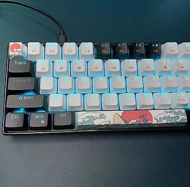 f1 23: Mekanik klaviatura – kompakt 60% layout - Rəngli RGB arxa işıqlanma — 3