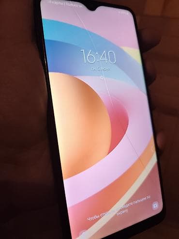 telefon 2ci əl: Samsung Galaxy A20s, 32 GB, rəng - Göy, Barmaq izi — 4