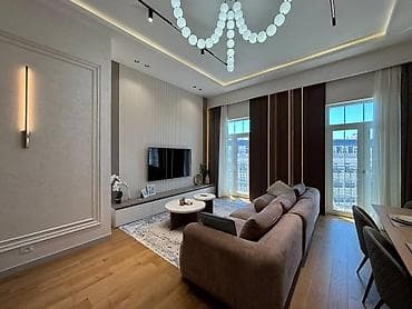 Mənzillər: İcarəyə verilir 3 otaqlı yeni tikili 110 m², Ağ şəhər q. Kateqoriya — 2