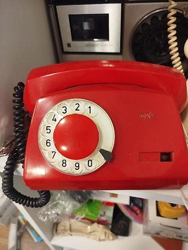 Stasionar telefonlar: Məhsul: Retro diskli masaüstü telefonlar kolleksiyası Təsvir: - 3 — 1