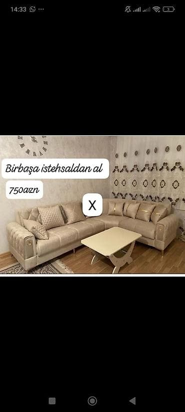 Künc divan dəsti – zərif bej rəng, yumşaq toxumalı parça və qızılı lalafo.az -da Künc divan dəsti – zərif bej rəng, yumşaq toxumalı parça və qızılı