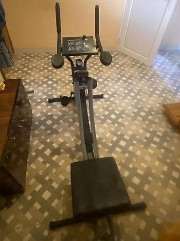 беговая дорожка баку бу: Çoxfunksiyalı fitnes trenajoru - Ümumi bədən üçün məşq aparatı — 3