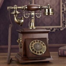 Digər ev dekoru: Dekorativ telefon işləyir — 3