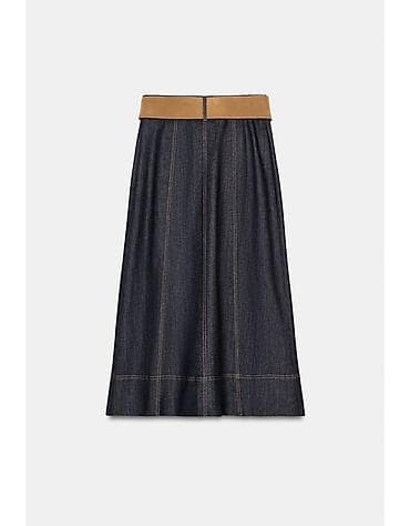 cins: Midi Ətək, Zara, Cins, L, M — 5
