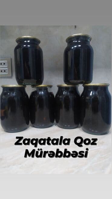 ağ gilas mürəbbəsi: Qoz murebbesi. Zaqatalanin Gozel ve mohtesem Qoz agaclarindan — 3