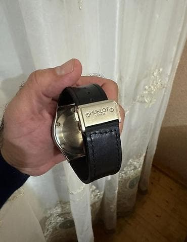 Çantalar: Yeni, Qol saatı, Hublot, rəng - Qara — 4