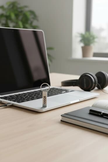 iphone 8 plus qiymeti 2020: Metal USB flash yaddaş - Tutum: 100 GB (şəkildə göstərilib) - Korpus — 2