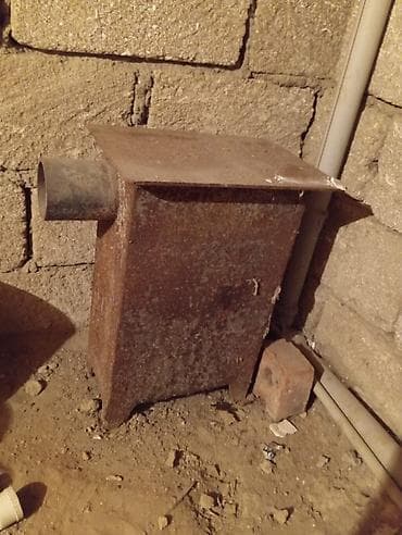 Bağ evi və bağ üçün hərşey: Metalkorpus soba/peç – odun/kömürlə qızdırma üçün - Material: qalın — 1