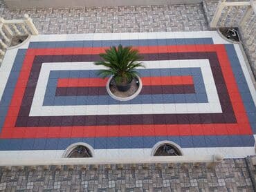 Ferrari: Terrace Döşəmə, Plastik Ayaqaltı, Plastik Metlak Ölçü: 30sm x 30sm — 10