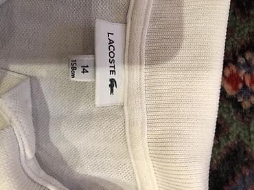 pol sapoglar: Polo köynək, Lacoste, rəng - Ağ — 2