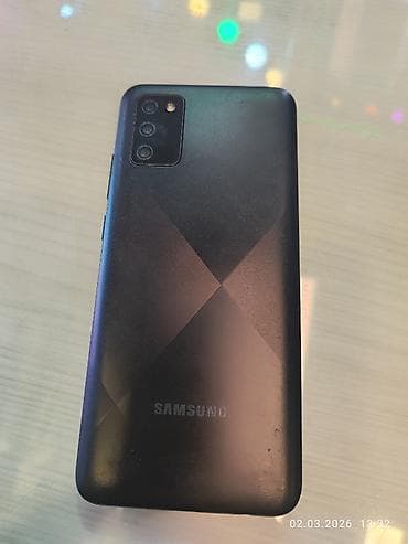samsung a53 ekran: Samsung Galaxy A02 S, 32 GB, rəng - Qara, Sensor — 2