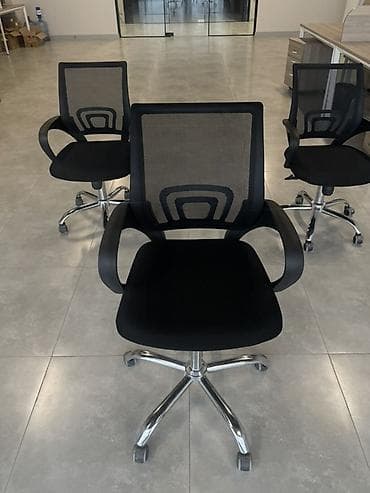 2 ci əl stullar: Təkərli, Qolları tənzimlənmir, Parça — 3