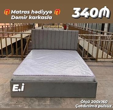 lol mebel: Yeni, İkinəfərlik çarpayı — 1