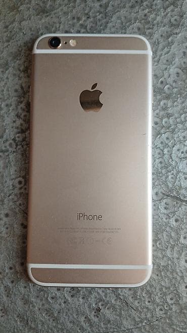 alfa: IPhone 6, 16 GB, Qızılı, Qırıq — 3