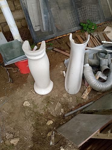 alcipan dekor: Fiqur, Gips, rəng - Ağ — 1