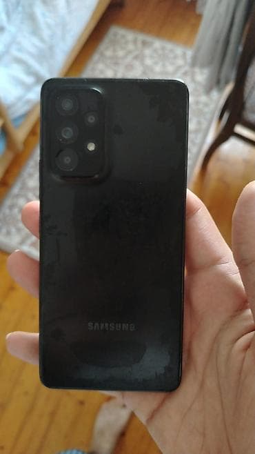 samsung tab a: Samsung Galaxy A53 5G, 8 GB, rəng - Qara, Sensor, İki sim kartlı, Barmaq izi — 2