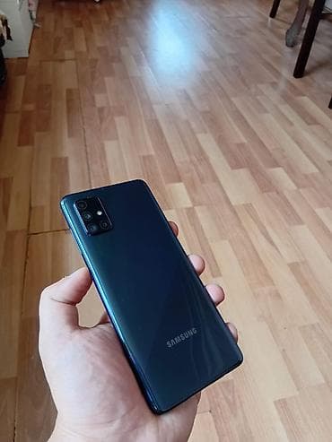 goy su: Samsung Galaxy A71 5G, 128 GB, rəng - Göy, Zəmanət, Düyməli, Sensor — 2
